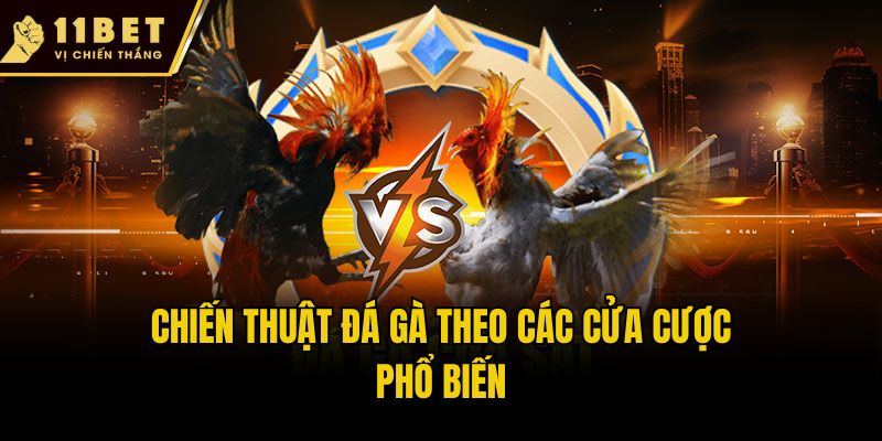 Chiến thuật đá gà theo các cửa cược phổ biến